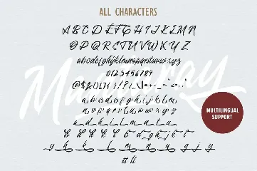 Mantaray - Brush Script font