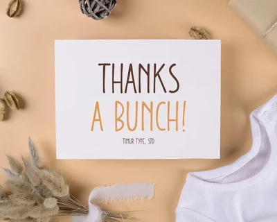 Glazed Donuts - Cute Handwritten Font TT