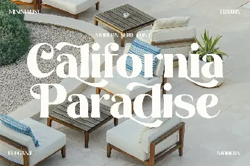 California Paradise Modern Serif Font