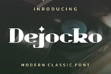 Dejocko Font