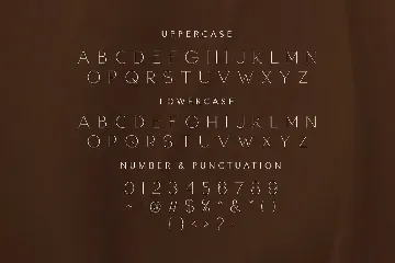 Arnolia - All Caps Light Serif font