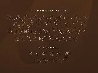 Arnolia - All Caps Light Serif font