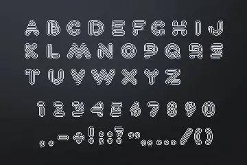 Lineat font