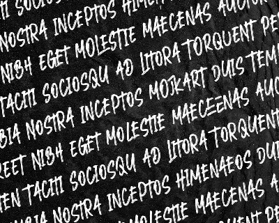 Nothen Display font