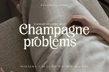 Sangkala - Modern Vintage Serif font