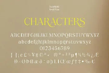 Sangkala - Modern Vintage Serif font