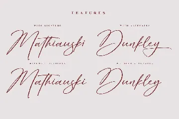 Antariskalia Signature Font