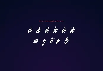 Adevale script font