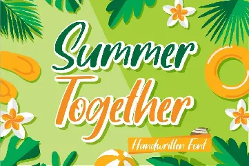 Summer Together - Playful Font