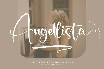 Angellista Handwritten Font