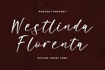 Westlinda Florenta Stylish Script Font