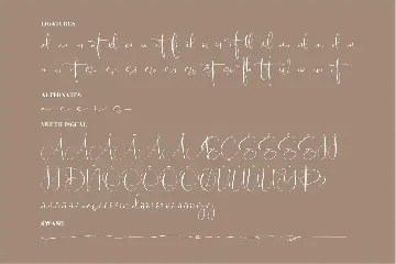 Andalusia Signature Font