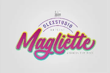 MAGLIETTE font