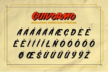 Guivormo font