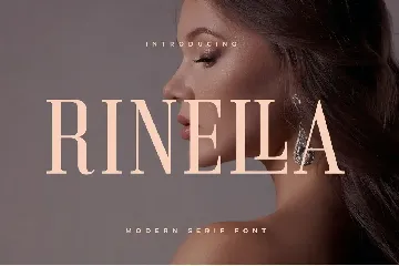 Rinella  Modern Serif font