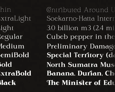 Rodest - Font Family