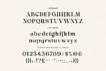 Better Sabrina Modern Serif font