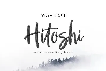 HITOSHI - SVG Font