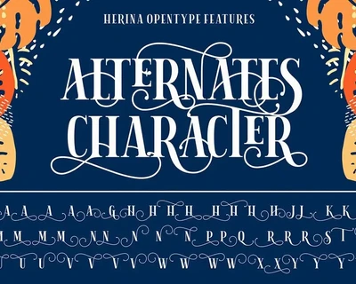 Herina - Display Font