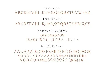 Hisquins - Minimalis & Modern Serif font