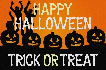 Jack House - Halloween Display Font