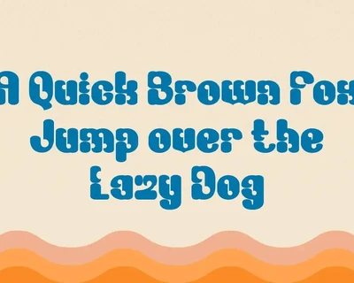Bagusih | Groovy Retro Font