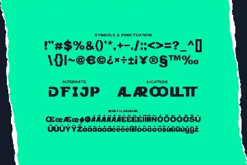 Fouiroll - Big Sans Font