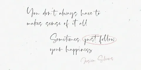Sophia Marilyn - Handwritten Script Font TT