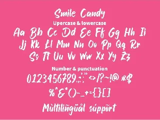 Smile Candy font