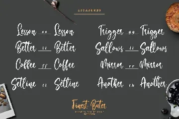 Finest Butter-Modern Handwritten Font