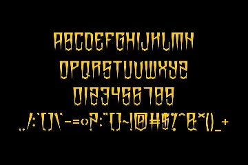 Gamelowin  - Halloween Display Font