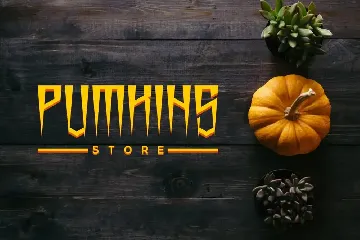 Gamelowin  - Halloween Display Font