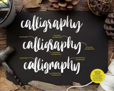 Molliquam font