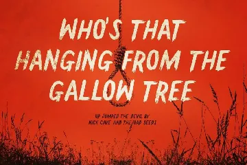 Gallow Tree font