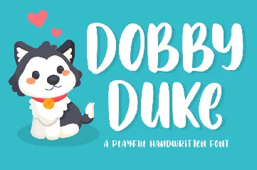 Dobby Duke - Playful Font