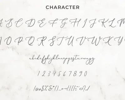 Brianna Qasim Beautiful Calligraphy Font