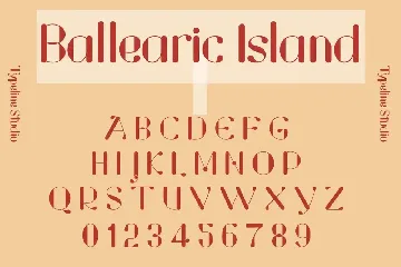 Ballearic Island font