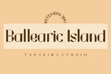 Ballearic Island font