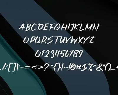 Bastruk font