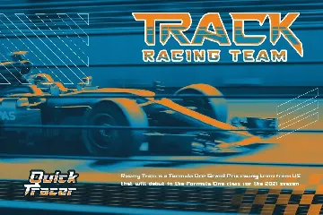 Quick Tracer Font