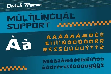 Quick Tracer Font