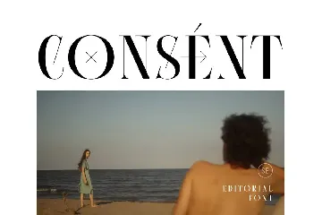 Consent - Editorial Serif Font