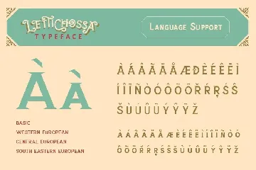 Lettichossa Font