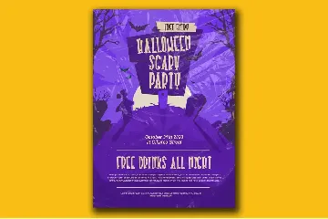 Halloween Plaque - Wooden Display Font