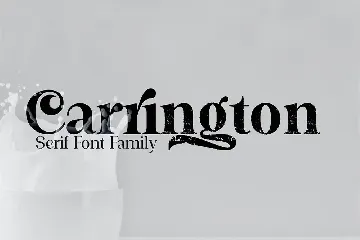 Carrington serif family font