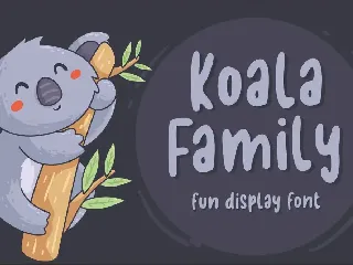 Koala Family font