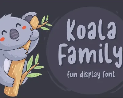 Koala Family font