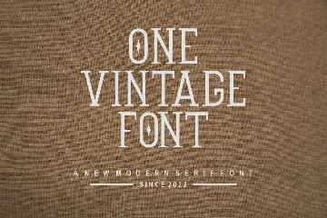 Onevine Font