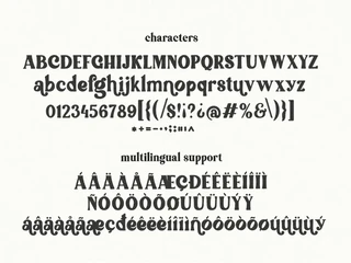Welcome Witches Retro Halloween Font