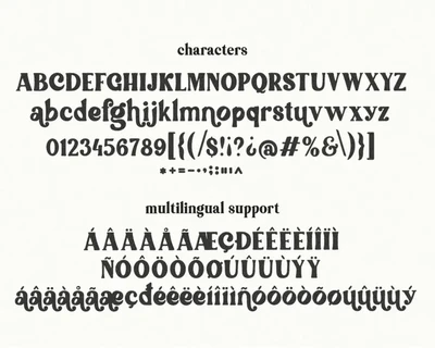Welcome Witches Retro Halloween Font